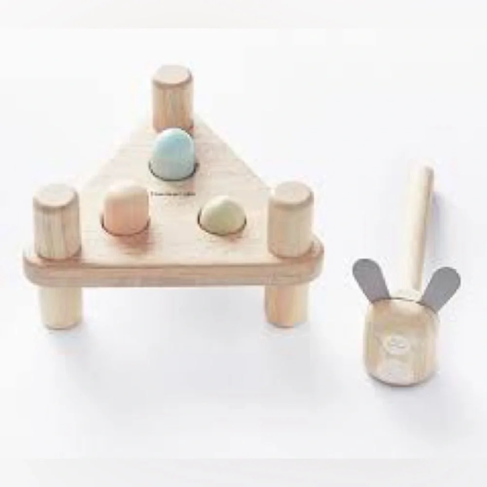Plan Toys x pbk Watercolor Hammer‎ Head Montessori wooden